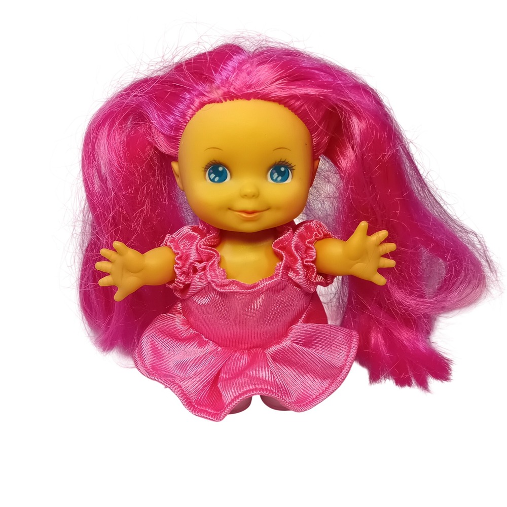 1991 Vintage 90s Cititoy Babydoll Girl Pink Baby Doll Kidcore Girlhoodcore READ